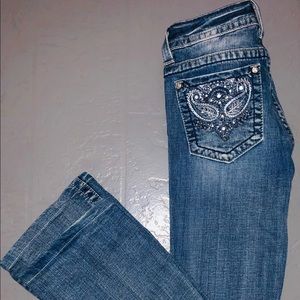 Miss Me bootcut jeans, size 26. Never worn.